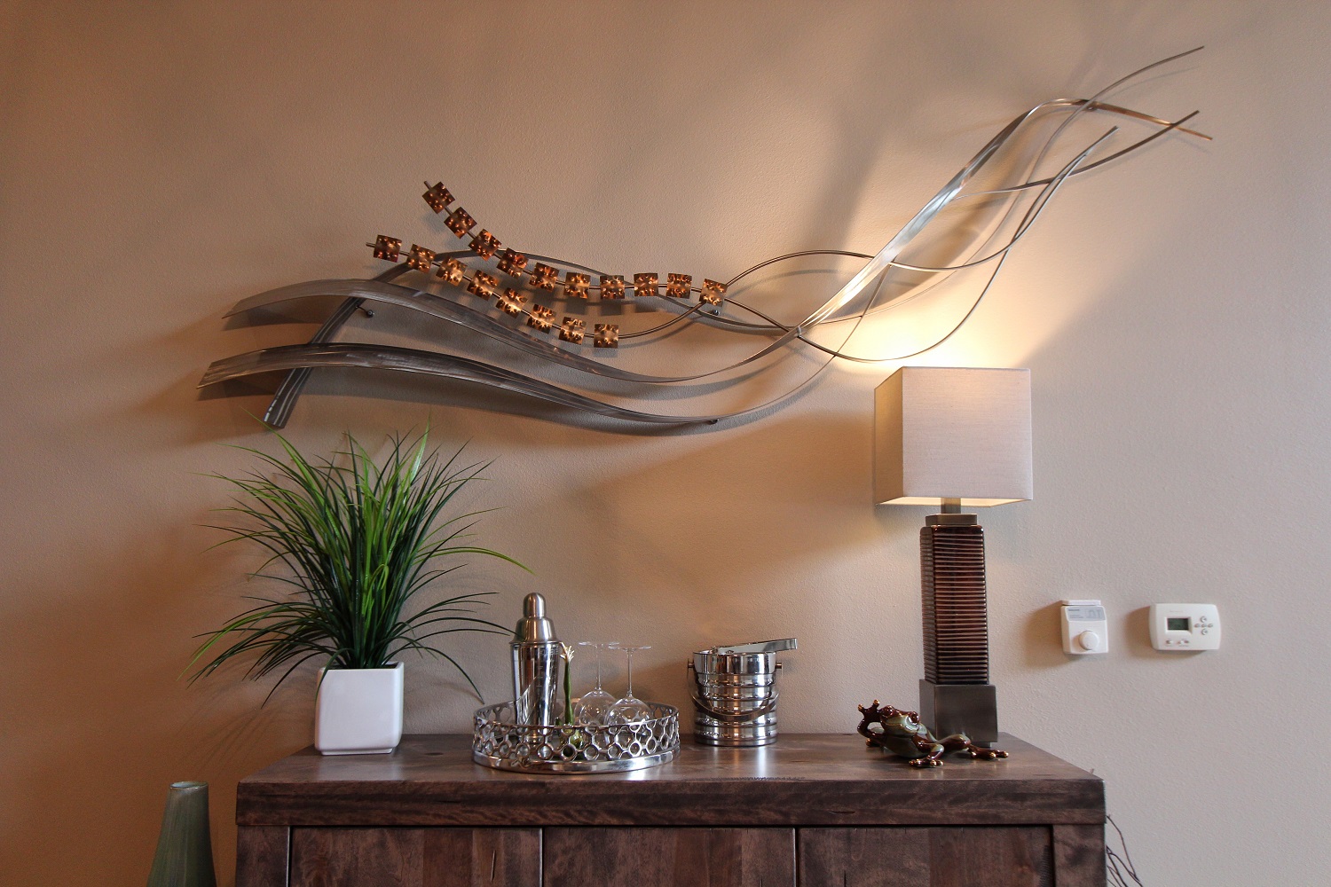 alcohol side table